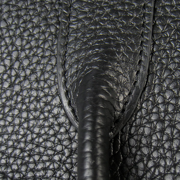 7A Hermes Garden Party Bag Black H2805 Replica - Click Image to Close